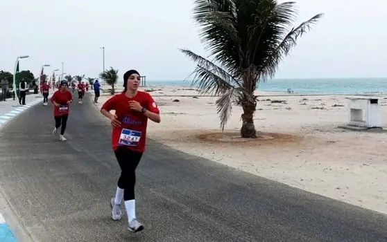 ببینید/ جلوه‌هایی از ماراتن دو و میدانی کیش که پشت دعواهای منفعت‌طلبانه گم شد