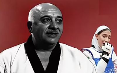 ویدئوی تقطیع شده ای از دعوای مبینا نعمت زاده با پیشکسوت تکواندو