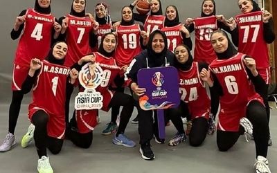 حذف ویدیوی شادی و رقص دختران بسکتبالیست ایران از اینستاگرام آسیاکاپ