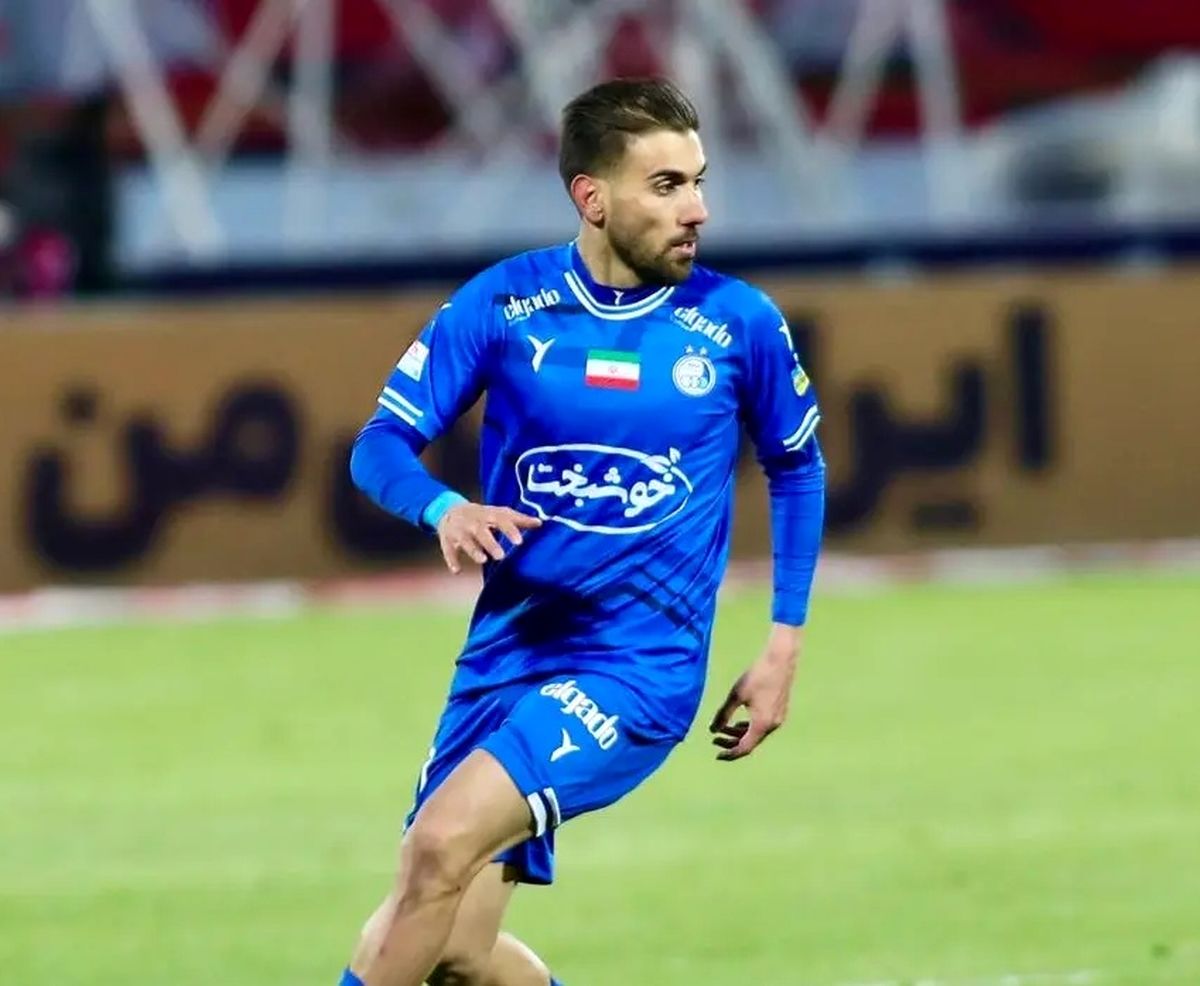 سوپر شوت دیدنی/ گل اول استقلال توسط مهران احمدی به شمس آذر قزوین 