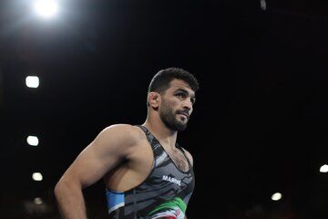 حسن یزدانی در مراسم خاکسپاری ببر مازندران