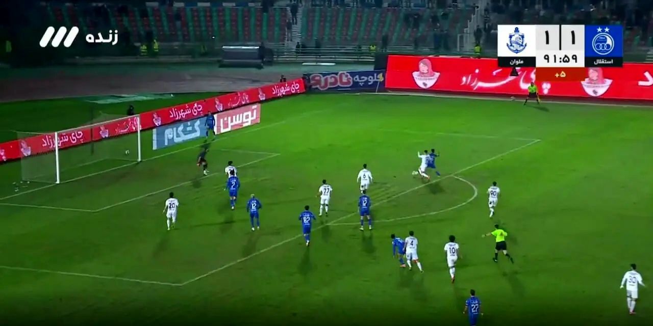 پنالتی استقلالی‌ها مقابل ملوان سوخت؟