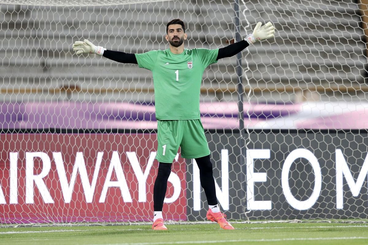 اشک بیرانوند پس از صعود به جام جهانی