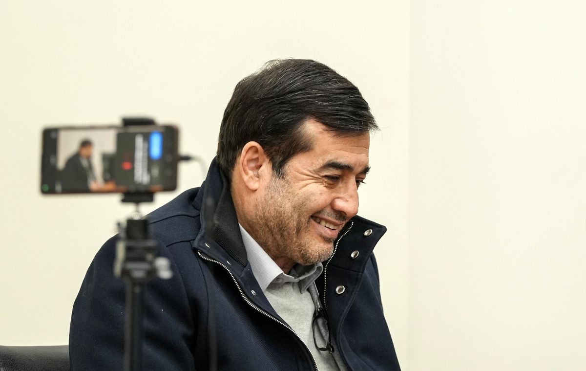 وزیر ورزش ایران لباس رزم پوشید