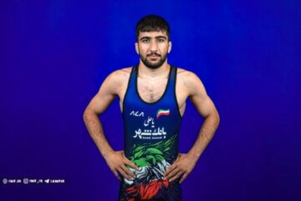 نخستین مدال کشتی فرنگی در زاگرب برای پدیده ۱۸ ساله