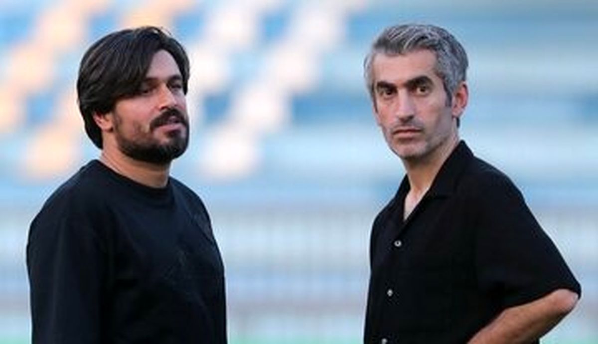 مجتبی جباری در ورزشگاه آریو اسلامشهر