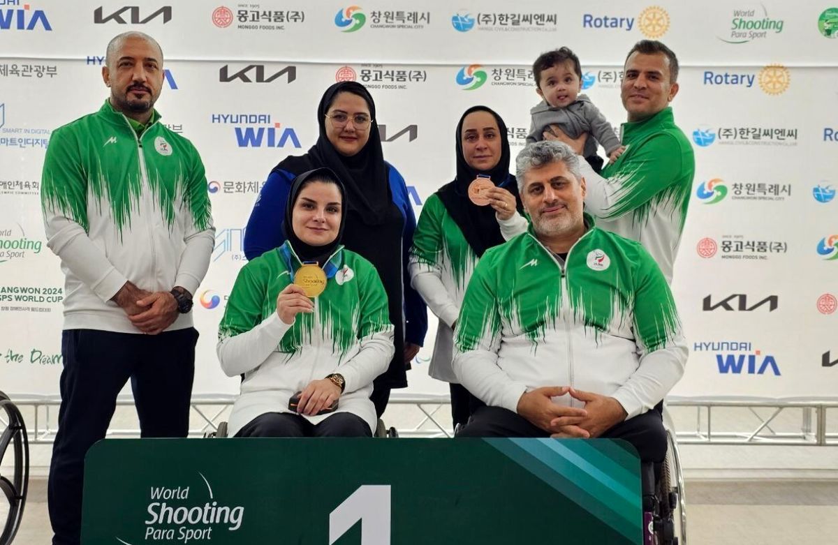 طلا و نقره جهانی پاراتیراندازی بر گردن زنان ایرانی
