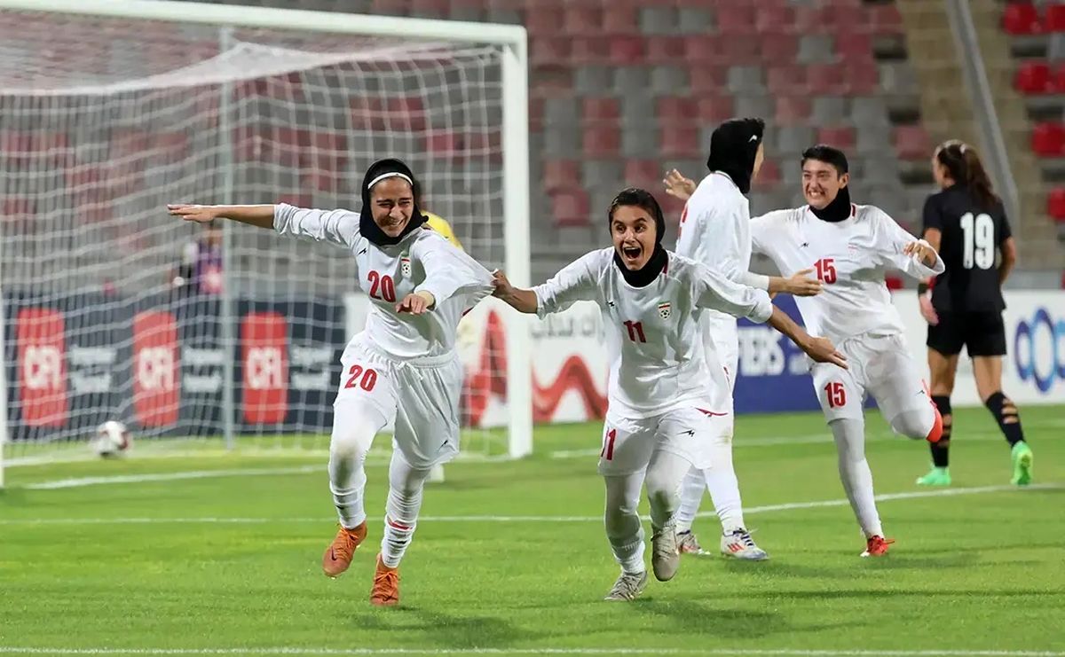 ببینید: جشن خاص گلزنان تیم ملی فوتبال زنان پس از صعود