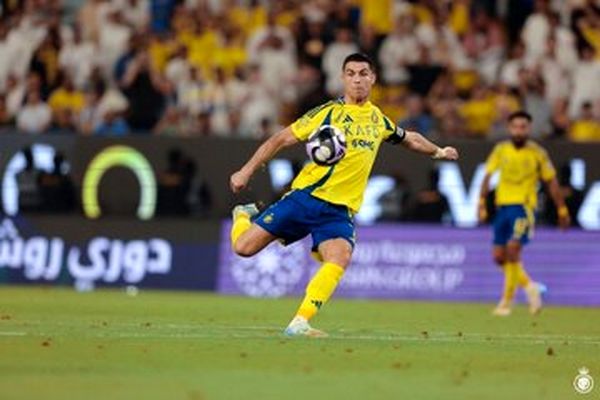 درخشش پسر رونالدو با لباس النصر