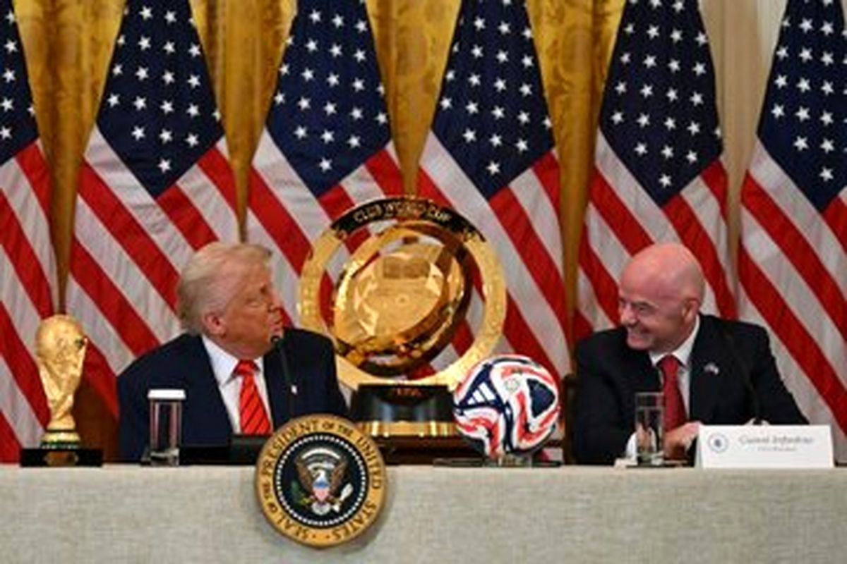 ترامپ جام قهرمانی چلسی را به کاخ سفید برد