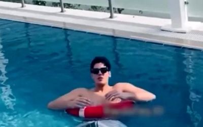 نگاهی به استخری که صابر کاظمی، ستاره والیبال ایران در آن درگذشت